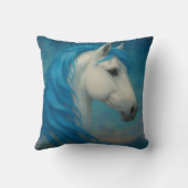 Coussin de lancer de cheval de fantaisie (Verso)