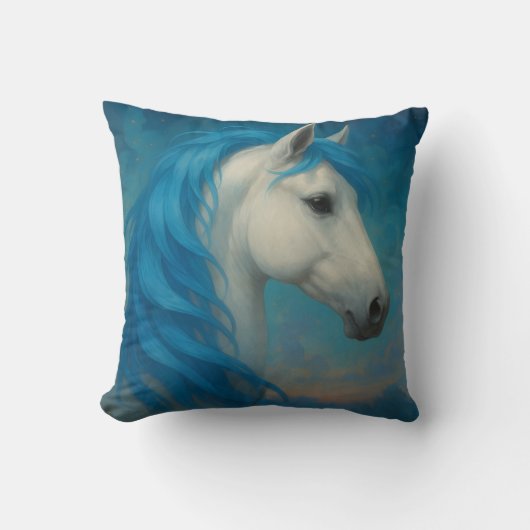 Coussin de lancer de cheval de fantaisie (Recto)