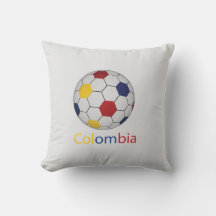 Coussin de lancer de football colombien