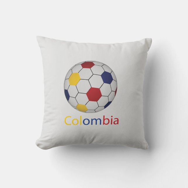 Coussin de lancer de football colombien (Recto)