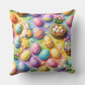 Coussin de lancer de fosse à boules pour l'anniver (Verso)