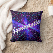Coussin de lancer de gymnastique avec nom de gymna (Couverture)