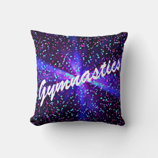 Coussin de lancer de gymnastique avec nom de gymna (Recto)