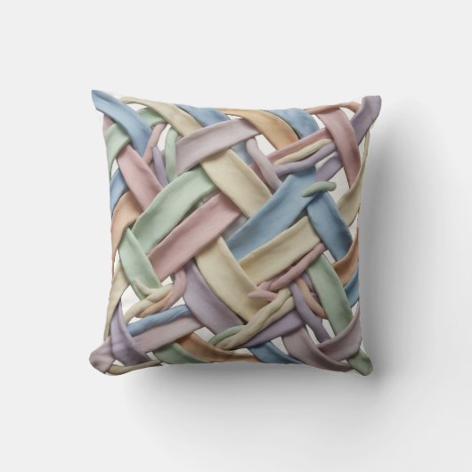 Coussin de lancer de motif tissé (Recto)