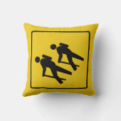 Coussin de lancer de panneau de signalisation rout (Verso)