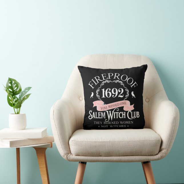 Coussin de lancer de sorcière Halloween Fireproof  (Chaise)