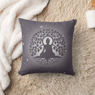 Coussin de lancer de yoga carré