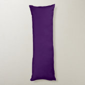 coussin de lancer élégant violet profond (Dos (Vertical))