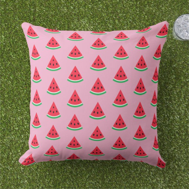 Coussin de lancer extérieur pastèque (Herbe)