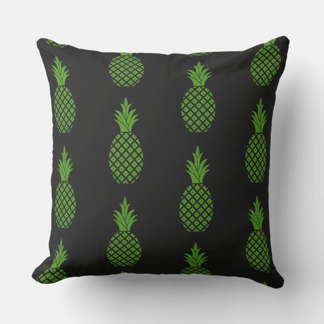 Coussin de lancer extérieur-Pineapples (Recto)