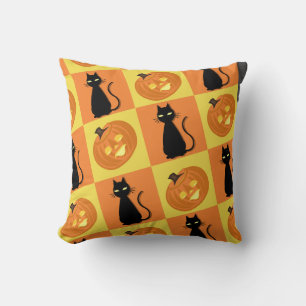 Coussin de lancer Jack-o'-lantern
