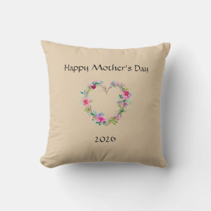 Coussin de lancer Joyeuse fête des mères