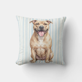 Coussin de lancer pour chien Pitbull américain