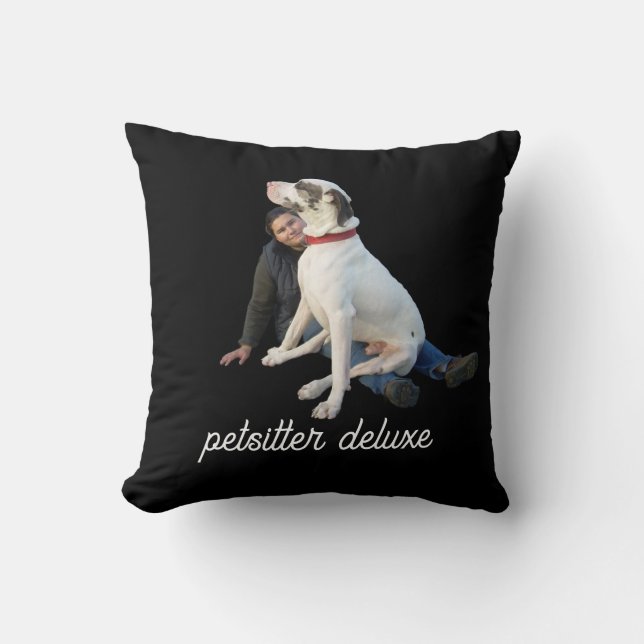 Coussin de lancer pour gardien d'animaux (Recto)