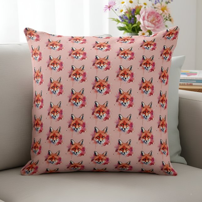 Coussin de lancer Renard (Créateur téléchargé)