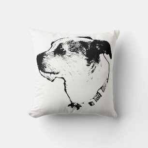 Coussin de lancer Terrier – Minimaliste et audacie
