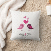 Coussin de l'anniversaire du Mariage Valentine per (Couverture)