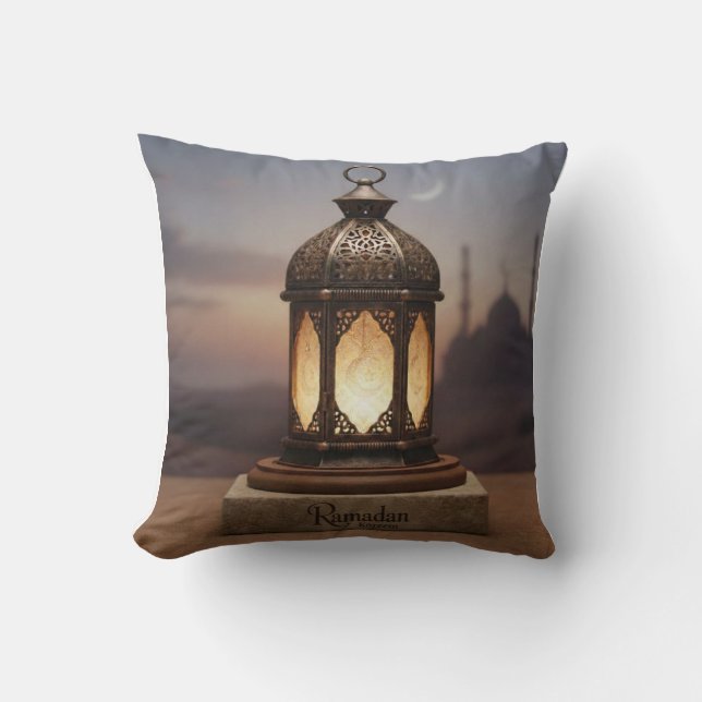 Coussin de lanterne de Ramadan (Recto)