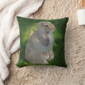 Coussin de lapin Baby Minilop (Couverture)