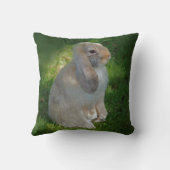 Coussin de lapin Baby Minilop (Verso)