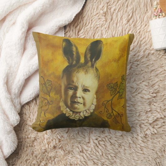 Coussin de lapin de lapin mutant bébé (Couverture)