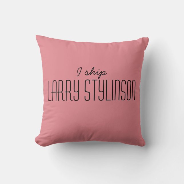 Coussin de Larry Stylinson (j'embarque lui et des (Recto)