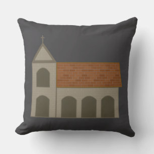 Coussin de l'église saxon triple arbre