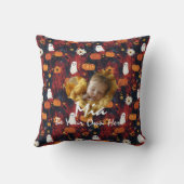 Coussin de l'enfant d'Halloween : Photo personnali (Verso)