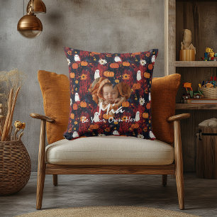 Coussin de l'enfant d'Halloween : Photo personnali