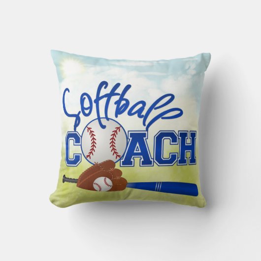 Coussin de l'entraîneur de softball (Recto)