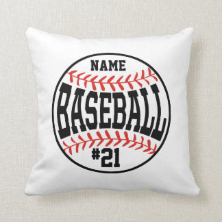Coussin de l'équipe de base-ball de base-ball sur 