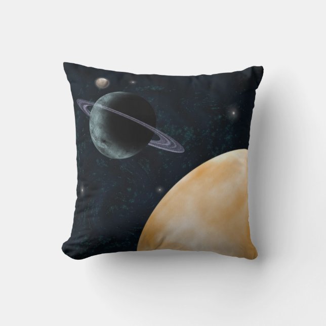 Coussin de l'espace de planètes (Recto)