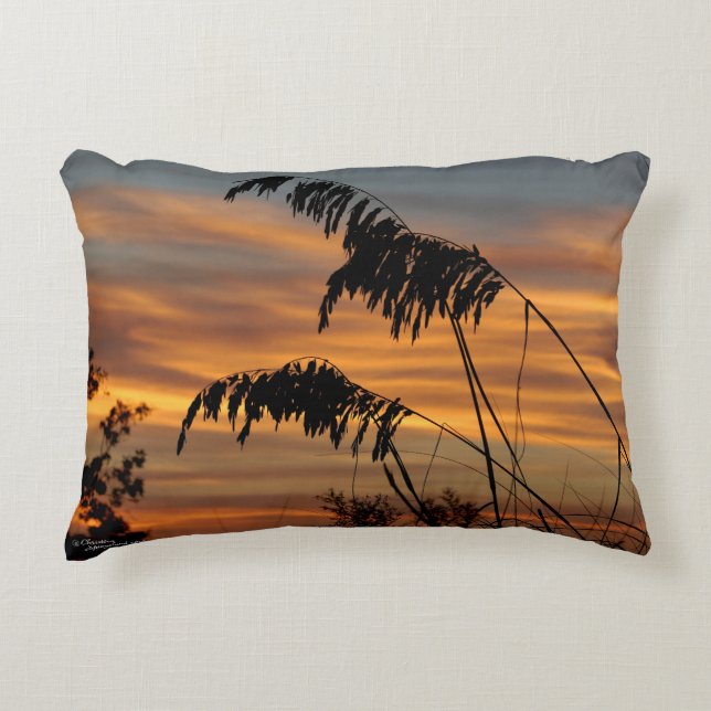 Coussin de l'herbe ornementale du blé (Devant)