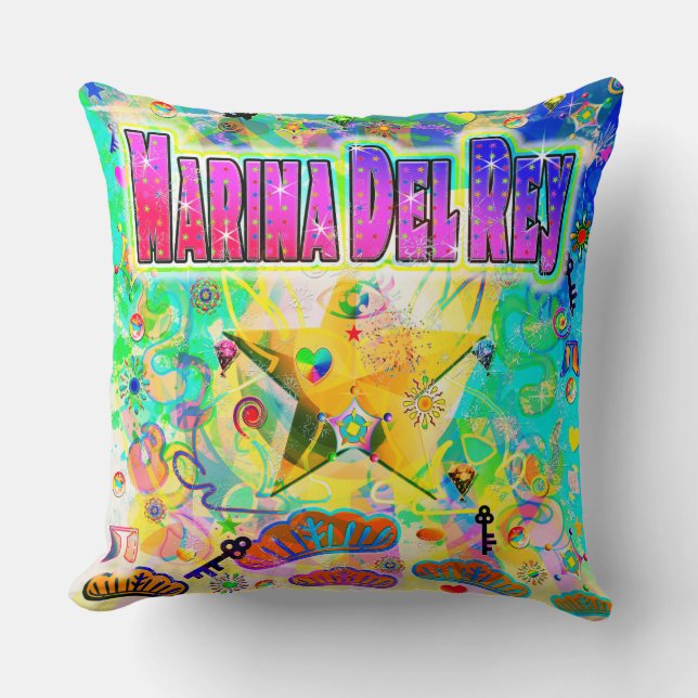 Coussin de l'heure de Marina Del Rey (Recto)