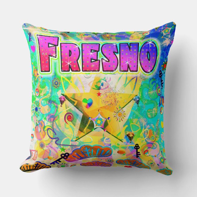 Coussin de l'heure d'époque de Fresno (Recto)