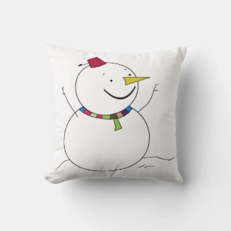Coussin de l'homme de neige