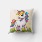 Coussin de licorne de bébé (Verso)
