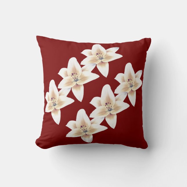 Coussin de Lili (Rouge) ゆ り の en ク en eau ョ (赤) (Recto)