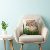 Coussin de lion de Besties (Chaise)