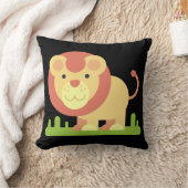 coussin de lion jungle (Couverture)