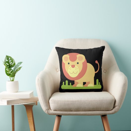 coussin de lion jungle (Chaise)