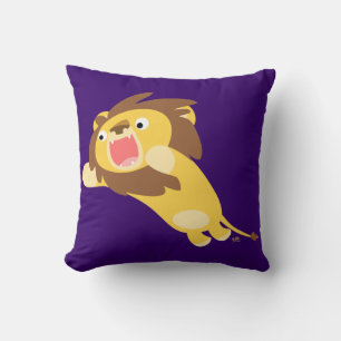 Coussin de Lion très affamé