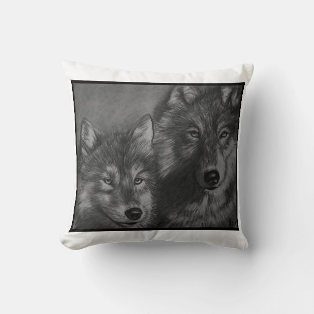 Coussin de loups (Recto)