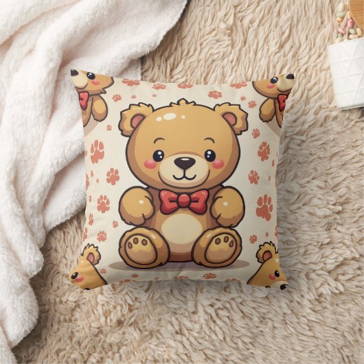 Coussin de l'ours en peluche (Couverture)