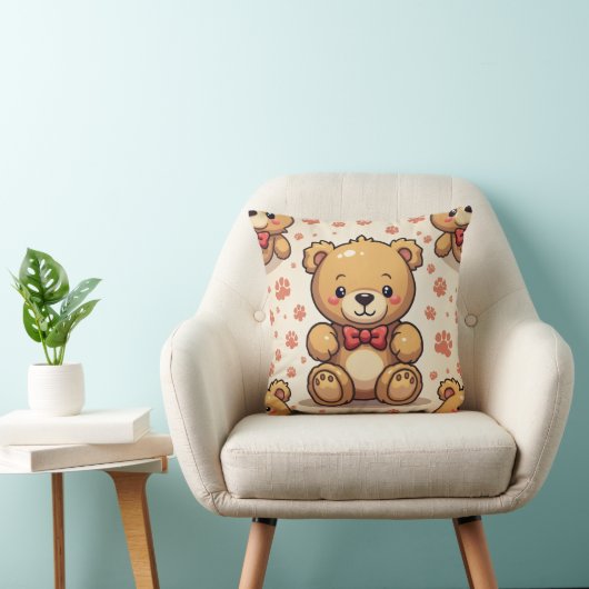 Coussin de l'ours en peluche (Chaise)