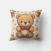 Coussin de l'ours en peluche (Verso)