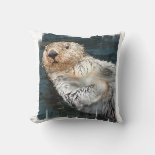 Coussin de loutre de mer (Recto)