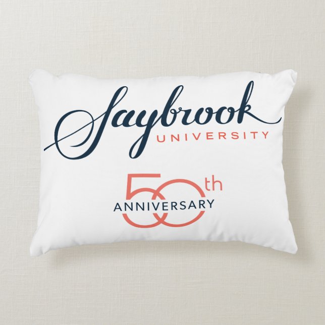 Coussin de l'université de Saybrook (Devant)