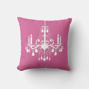 Coussin de lustre rose