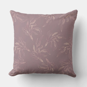 Coussin de luxe automne Mulberry Pink/Taupe
